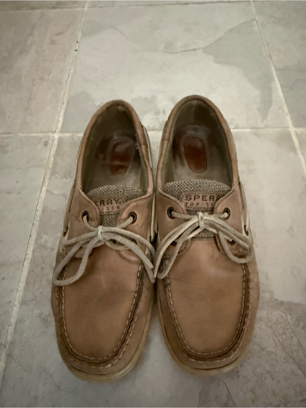 Sperry Women’sTan Leather Boat Shoes
